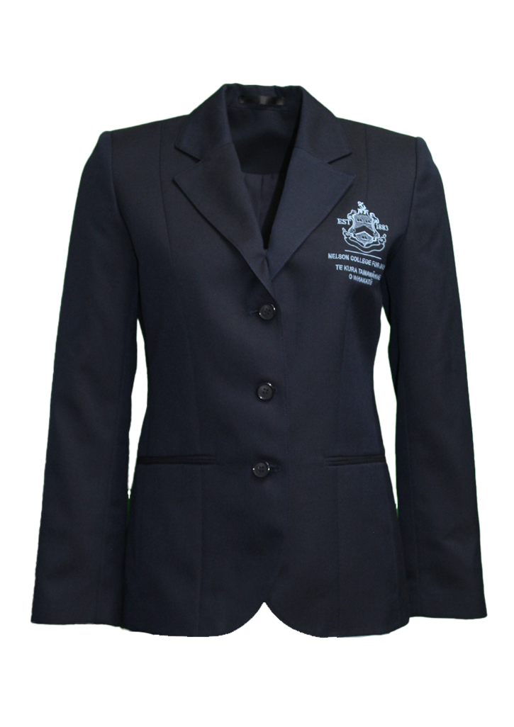 Nelson College for Girls Blazer Navy