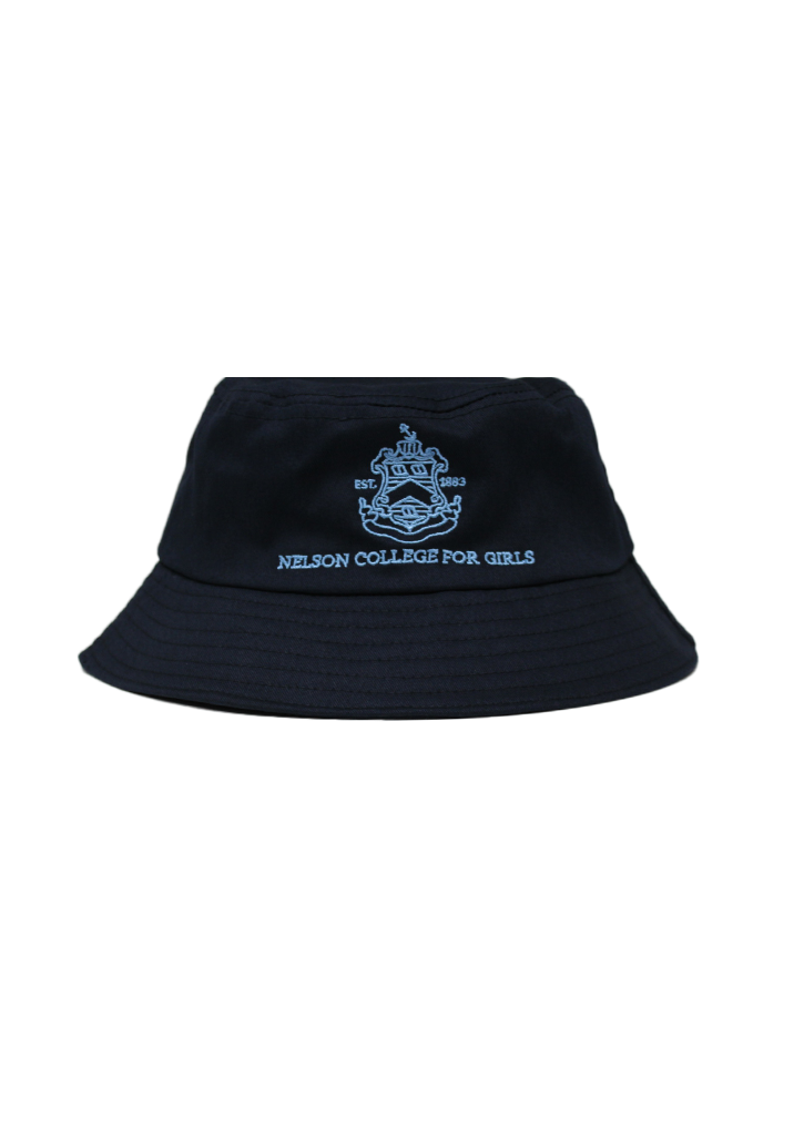 Nelson College for Girls Bucket Hat Navy